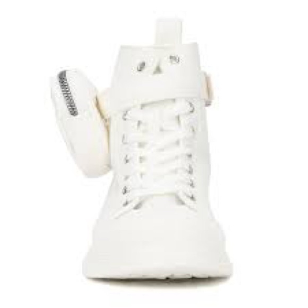 Olivia Miller‎ Women's Leilany High Top Canvas Sneakers With Pouch NIB size 10 - Picture 5 of 7